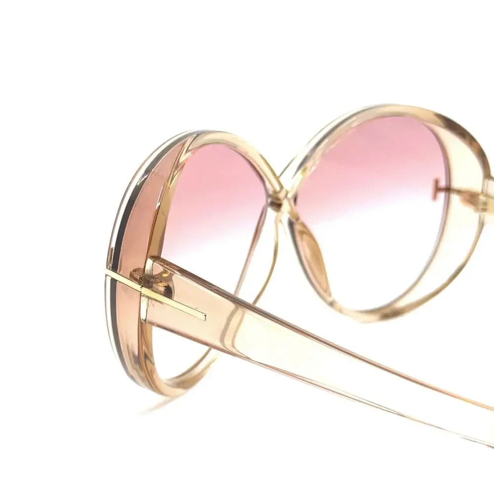 New, TOM FORD Edie-02 Sunglasses TF1116 45T Authentic - Picture 7 of 12